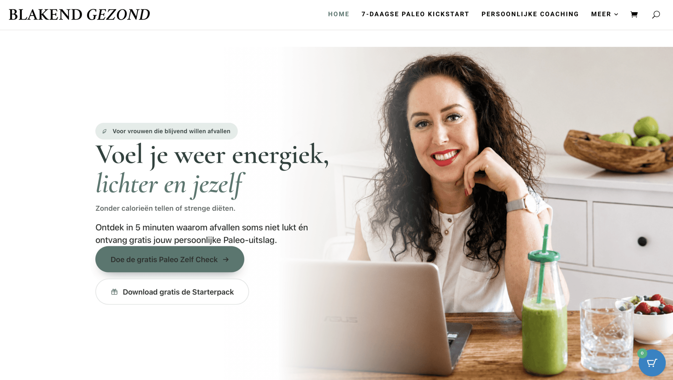 Website Blakend Gezond