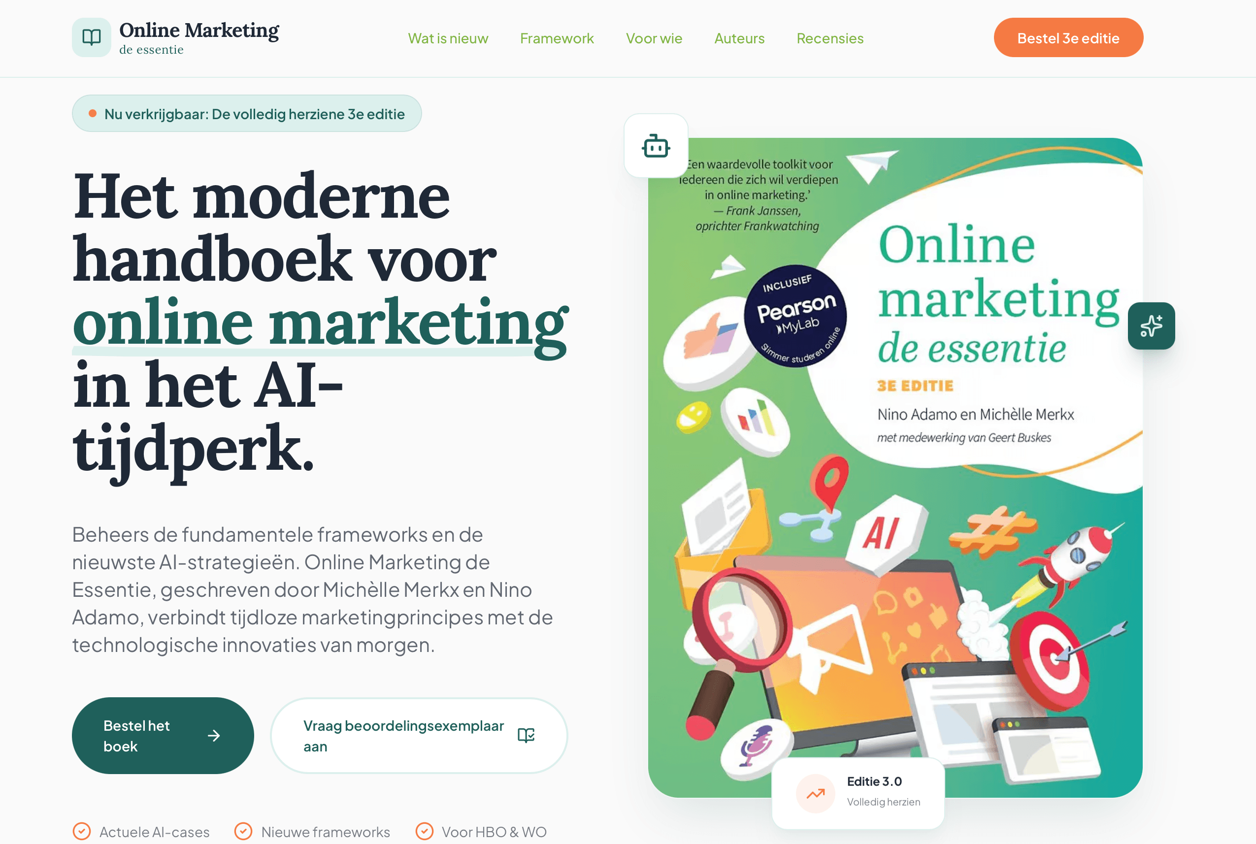 Website Online Marketing de Essentie